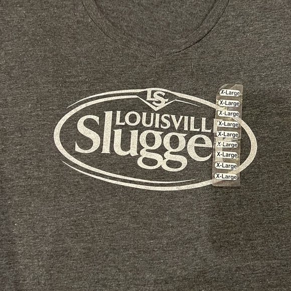 Louisville Slugger v-neck T-shirt XL - Picture 2 of 5